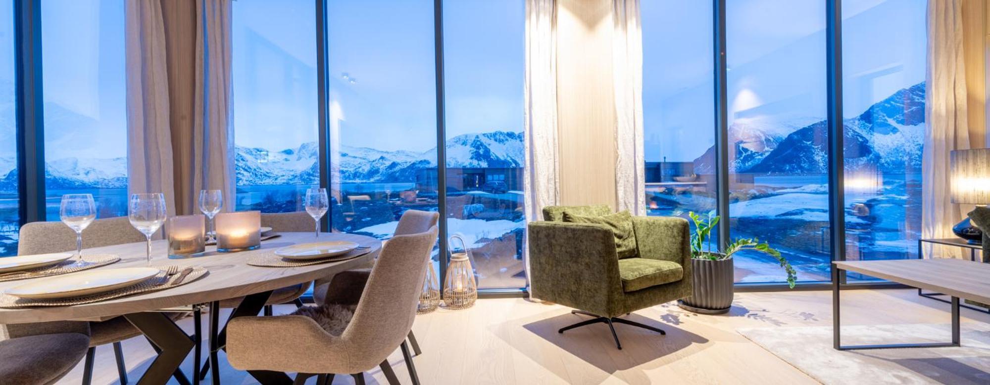 New Luxury Cabin Near Henningsvaer Lofoten Kleppstad Exterior photo